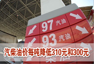 國家降低成品油價(jià)格