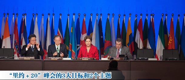 “里約+20”峰會的3大目標和2個主題