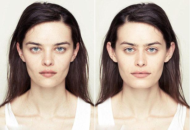 美攝影師打造完全對(duì)稱(chēng)臉闡釋美【圖】