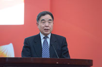 全國人大教科文衛(wèi)委員會主任委員、清華大學(xué)新聞出版學(xué)院院長柳斌杰致辭