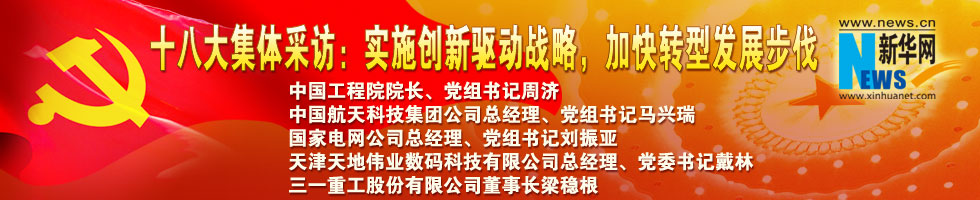 十八大集體采訪：實施創(chuàng)新驅動戰(zhàn)略，加快轉型發(fā)展步伐