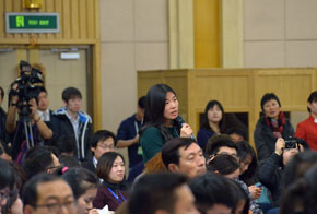 快遞雜志、中國(guó)郵政快遞報(bào)記者提問(wèn)