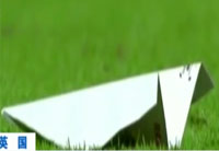 從天而降！球迷看臺玩丟紙飛機擊中球員