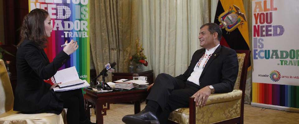 &ldquo;中拉論壇正在創(chuàng)造歷史&rdquo;&mdash;&mdash;專訪厄瓜多爾總統