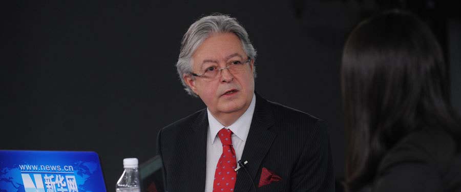 瑞士駐華大使戴尚賢接受新華網(wǎng)獨(dú)家&ldquo;兩會&rdquo;訪談