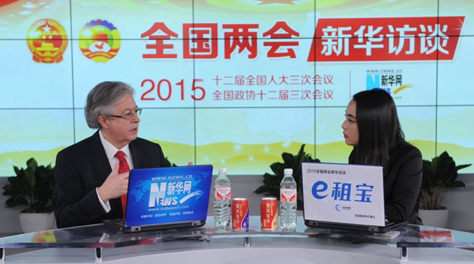 瑞士駐華大使戴尚賢接受新華網(wǎng)獨(dú)家&ldquo;兩會&rdquo;訪談
