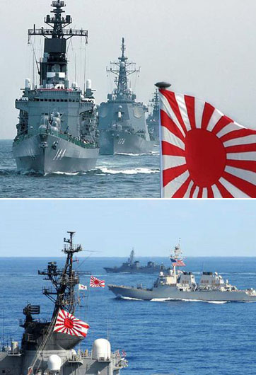 日本已進入戰(zhàn)爭氣氛？