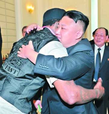 金正恩托羅德曼轉(zhuǎn)告奧巴馬：不打仗，打電話